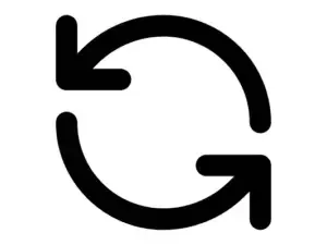 Before image of a garage door opener installation